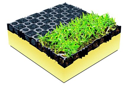 Drenážní zemní deska SANDWICH PANEL-