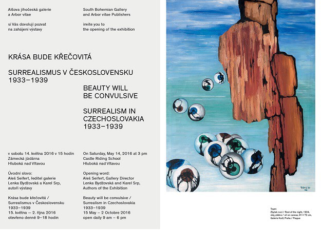 [15.05.2016 - 02.10.2016] Krása bude křečovitá: Surrealismus v Československu-1933-1939