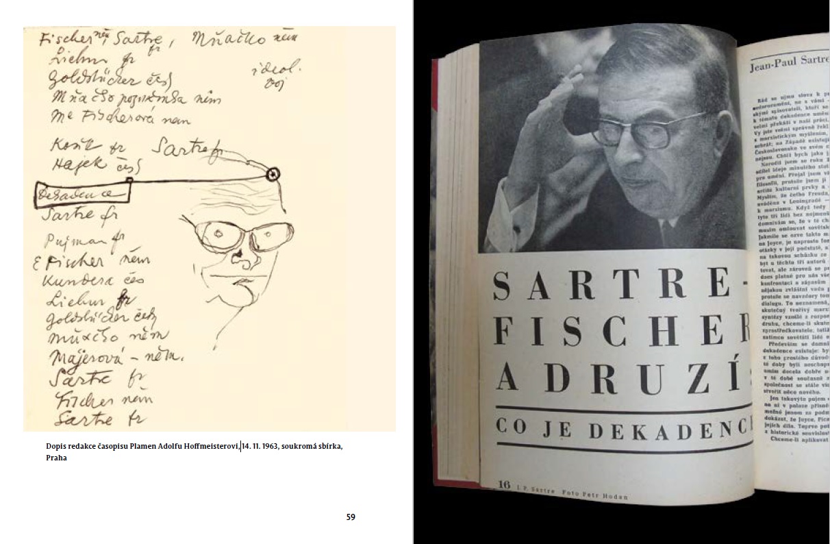Recenze knihy Karel Srp: Ti druzí. Jean Paul Sartre a Československo 1934 - 1970