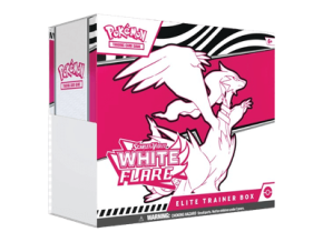 White Flare Elite Trainer Box