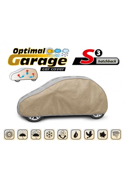 Plachta na auto OPTIMAL-GARAGE rozměr S3 Hatchback