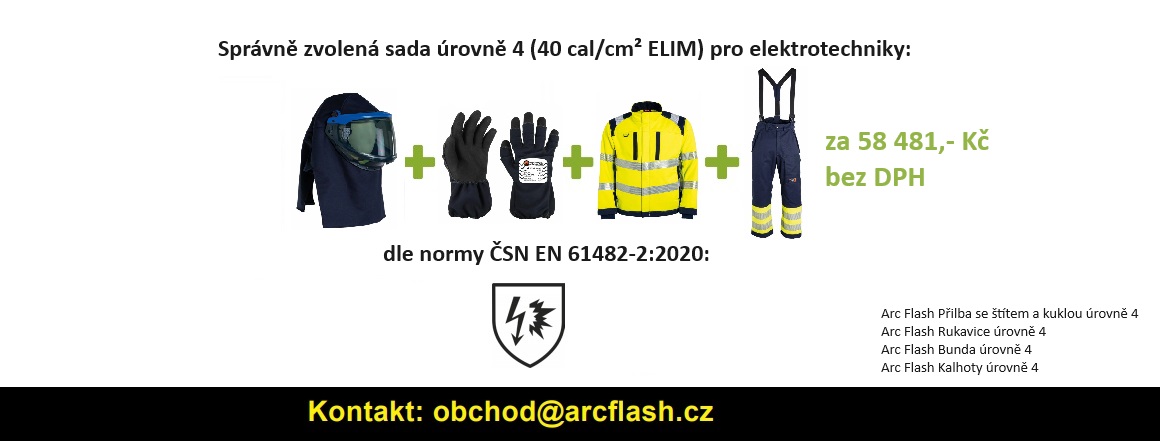 Arc Flash sada úrovně 4