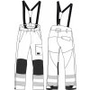Nehořlavé zimní Arc Flash Kalhoty úrovně 3  ArcFlash 20 cal/cm2