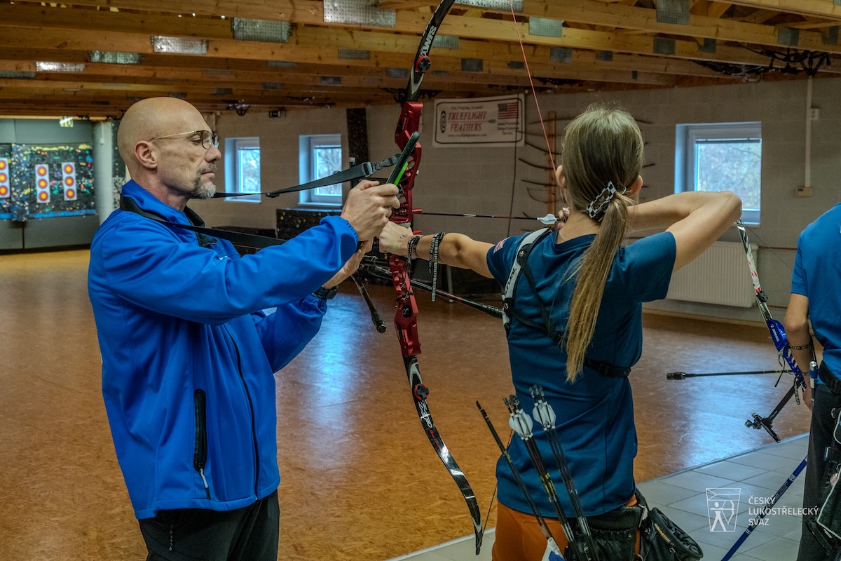 Trenér WAEC Marc Dellenbach na Tyršově vrchu