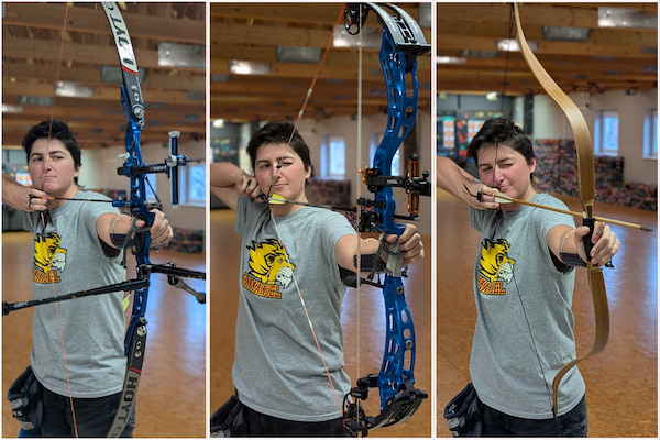 Ochutnávkové lekce s různými luky