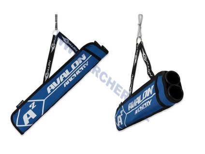 Toulec Avalon A2 - 2 trubice na šípy (Barva Black)