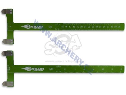 Měřítko tětivy Avalon (Barva Blue)