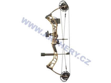 Kladkový luk PSE Brute ATK set 2022 32" osa/osa, 329 Fps (Typ RH, Nátah 23" - 30.5", Barva TrueTimber Strata)