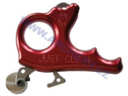 Vypouštěč tětivy Carter Just Cuz (Barva red - červená)