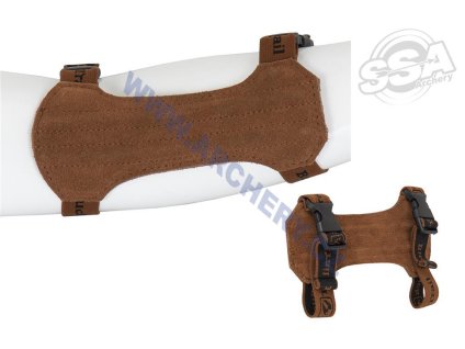 Chránič předloktí Buck Trail 18 cm (Barva Brown)