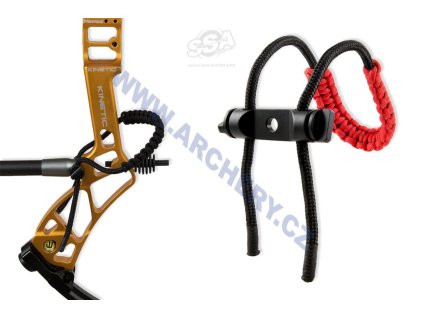 Poutací závěs luku Avalon (Barva Red)