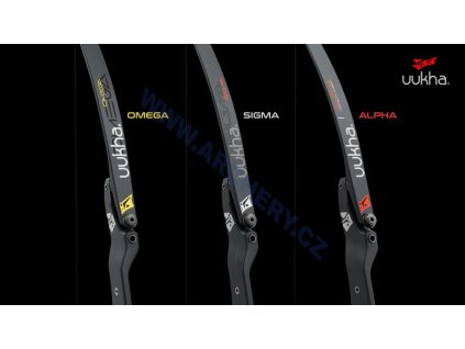 Ramena luku UUKHA Omega 100% Carbon (Délka 72", Síla 40#, Barva Matt s potiskem)