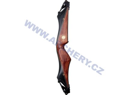 Střed tradičního luku Bear 50th Anniversary (Typ RH - pravý, Délka B - Long - dlouhý, Barva Bubinga)