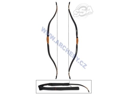 Tradiční jezdecký luk Buck Trail Black Flint 48" obouruký (Typ RH/LH, Síla 55)