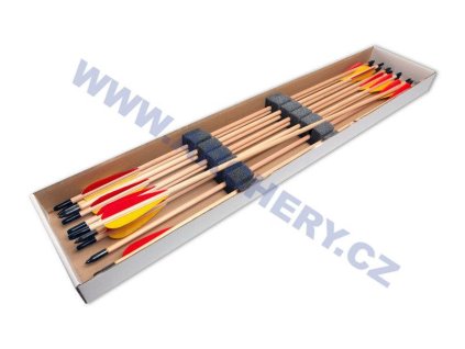Šíp cedr 11/32" krocan. peří 4" -  5" (Tvrdost 55-60)
