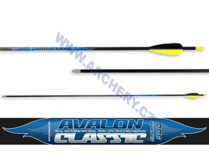 Šíp AVALON CARBON CLASSIC 4.2 mm (Tvrdost 900)