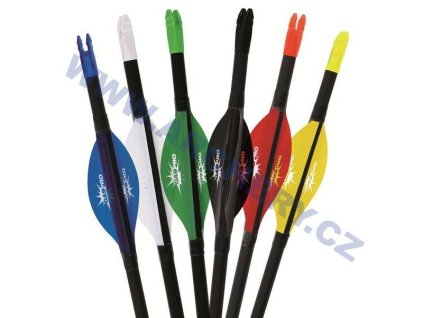 Kormidla šípu  Gas Pro Spin Vanes Wind 2" (Barva žlutá, Typ RH - pravé, Velikost 4" Indoor)