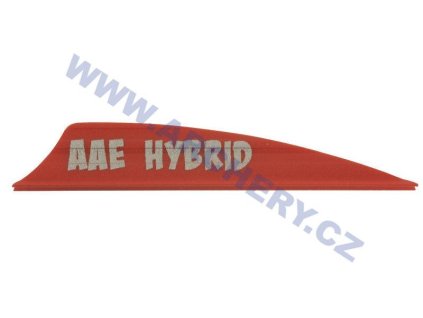 Kormidlo šípu AAE Arizona Hybrid Shield 1.85" (Barva Fire Orange)