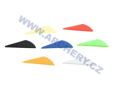 Kormidlo šípu Bohning Blazer X2 1,85" (Barva white-bílá)