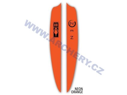 Kormidlo šípu Bohning ZEN 4" (Barva Green)