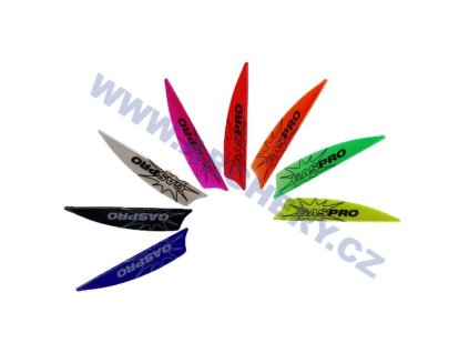 Kormidlo šípu Gas Pro NACA 200 40 ks (Barva White)