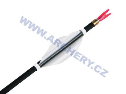 Kormidlo šípu Spider Brady Ellison 1,8" 60 ks (Barva White, Typ RH)