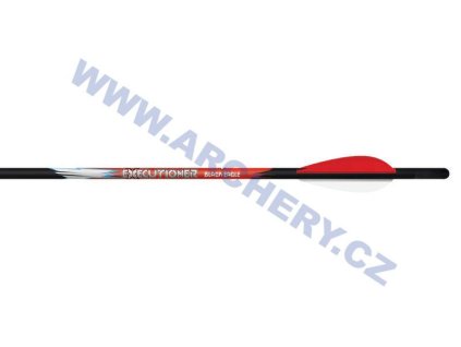 Šíp kuše Black Eagle Executioner 0.001 , bez hrotu (Délka 22", Kormidla 3" Vanes)