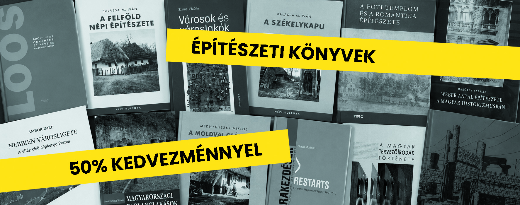 Könyvek 50%-os árengedménnyel