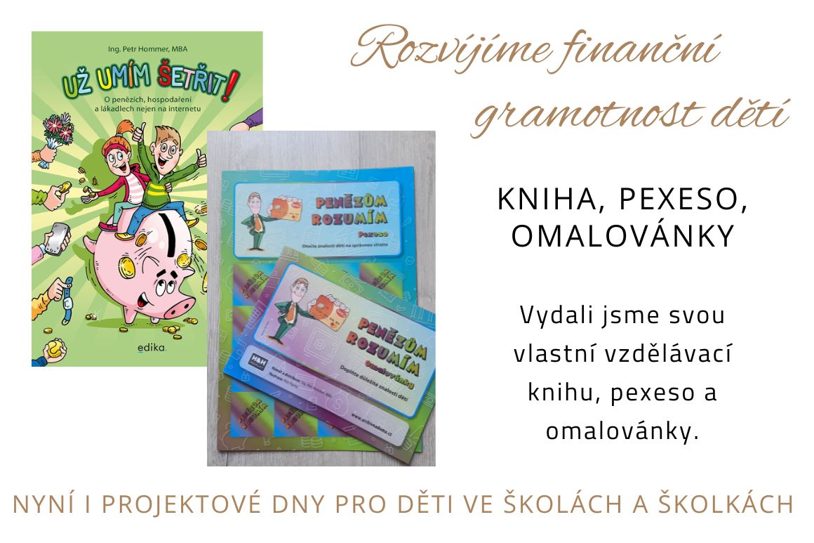 Vydáváme další produkty na podporu finanční gramotnosti