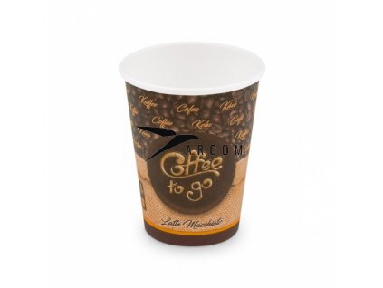 Papierový pohár "Coffee to go" 50ks
