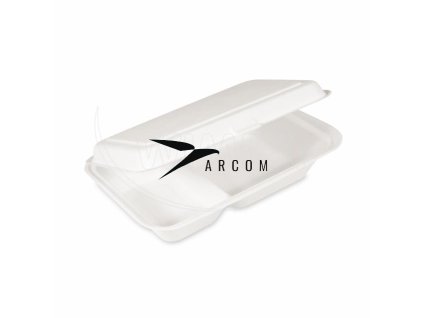 Menu box (cukrová trstina) 2dielny 250 x 162 x 63 mm 620ml [50 ks]