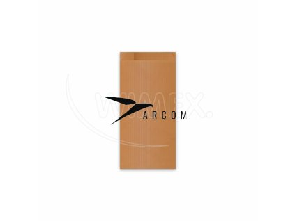 Papierové vrecko (FSC Mix) s bočným skladom hnedé 10+5 x 22 cm `0,5kg` [100 ks]