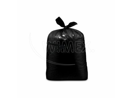 Vrece na odpadky (LDPE) extra-silné čierne 70 x 110 cm 120L [15 ks]