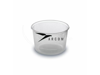 Miska (PP) okrúhla priehľadná Ø101mm 300ml [100 ks]