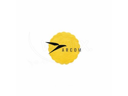 Rozetka (PAP-Airlaid) PREMIUM žltá Ø9cm [500 ks]