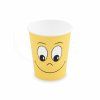 Papierový pohár (FSC Mix/PE) Smile Ø80mm 280ml `0,2L/8oz/M` [10 ks]