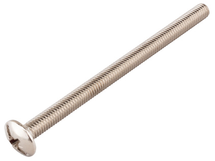 nábytkový spojovací šroub M6x90mm Ni