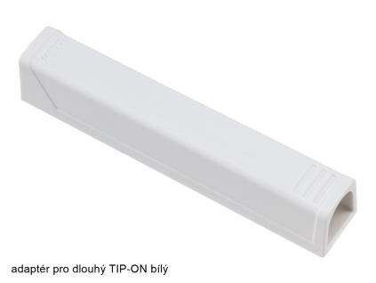 přímý adaptér Blum TIP-ON dlouhý bílý