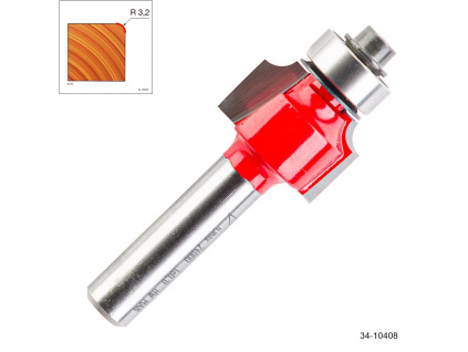 fréza stopková rádiusová FREUD 34-10408 R3,2 se spodním ložiskem