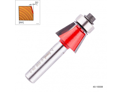 fréza stopková úhlová FREUD 40-10008 15° se spodním ložiskem