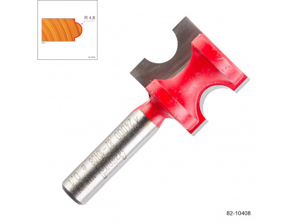 fréza stopková rádiusová FREUD 82-10408 R4,8