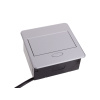 elektrická zásuvka do kuchyně 1x230V+2xUSB černá