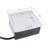 kuchyňská elektrická zásuvka výklopná 1x230V+2xUSB bílá