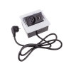 zásuvka výklopná do stolu 1x230V+2xUSB bílá