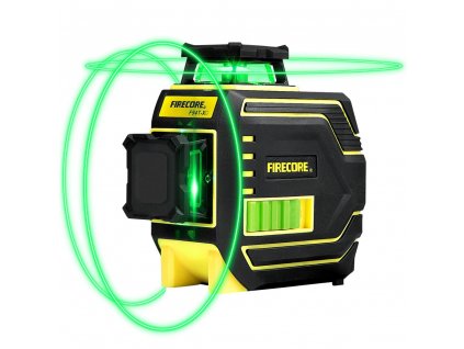 Firecore F94T-XG zelený, samonivelační křížový laser 360°