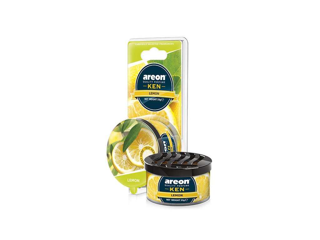 Osvěžovač vzduchu AREON KEN blister - LEMON