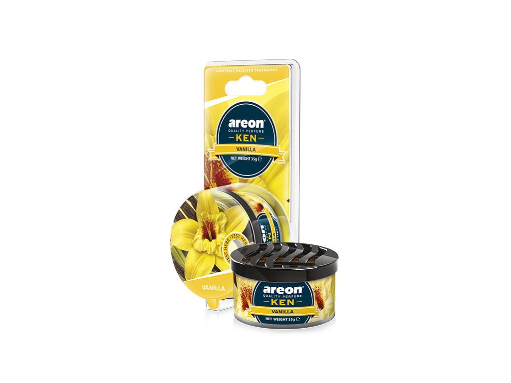 Osvěžovač vzduchu AREON KEN blister - VANILLA