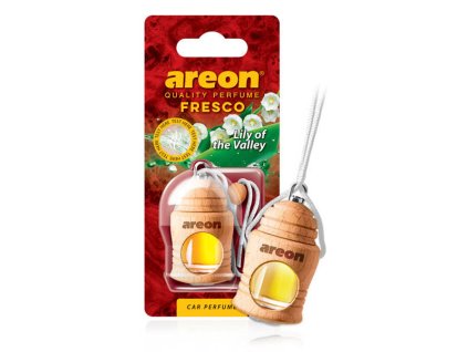 Vůně do auta AREON FRESCO - Lily of the valley 4 ml