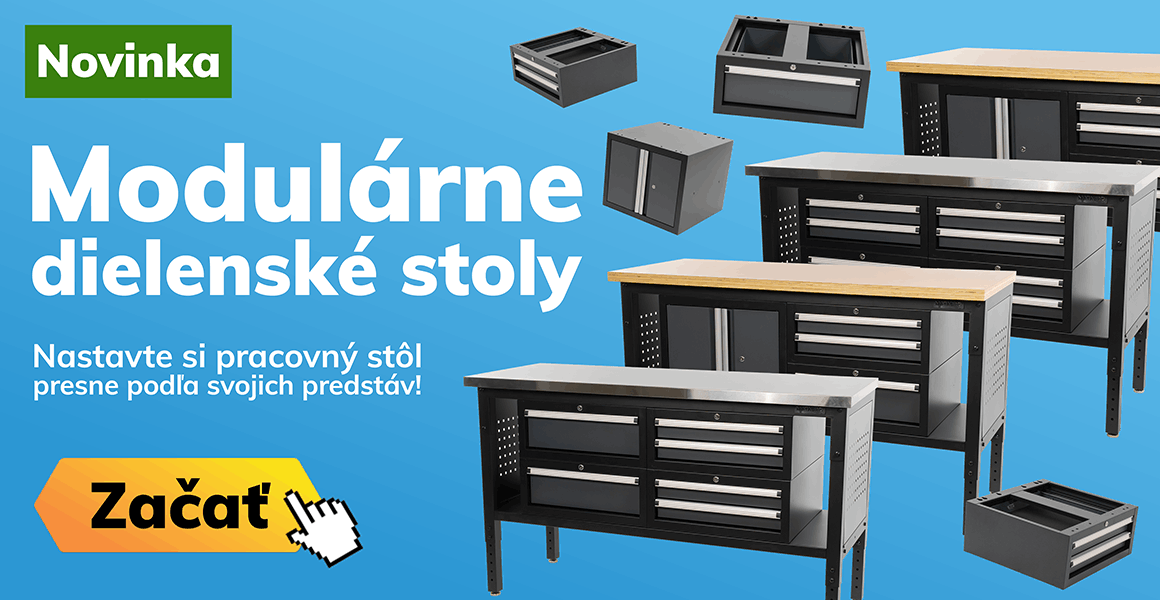 NOVINKA - Modulárne dielenské stoly