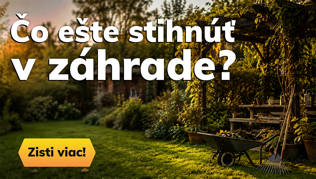 ZÁHRADA PRED ZIMOU